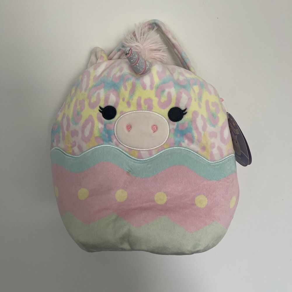 SQUISHMALLOW BEXLEY EASTER BASKET WITH CARRYING HANDLE - NEW WITH TAGS